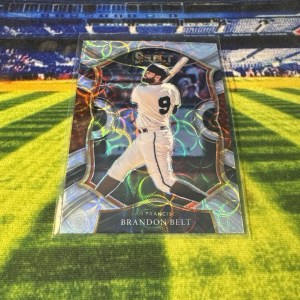 2021 Select Baseball Brandon Belt #36 Scope Prizm Concourse Level Giants