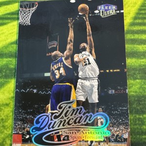 1998-99 Fleer Ultra Tim Duncan #55 Spurs
