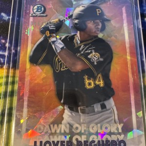 2021 Bowman Chrome Dawn of Glory Atomic Refractor Liover Peguero #DOG-14 /150