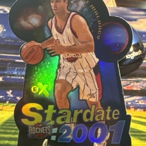 1997-98 E-X2001 Matt Maloney #8 SD Houston Rockets X2001 - Star Date 2001 NBA