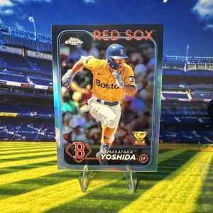2024 Topps Chrome Refractor Masataka Yoshida #63 Boston Red Sox