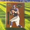 1996 Playoff Contenders Warren Moon Genuine Leather Football Card #56 VIKINGS