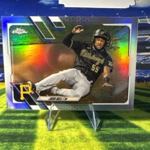 2021 Topps Chrome Refractors Josh Bell #68 Pittsburgh Pirates