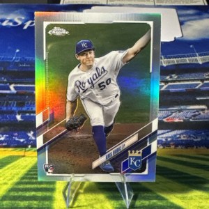 2021 Topps Chrome Refractors Kris Bubic #20 RC Kansas City Royals