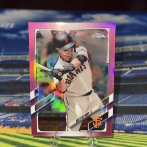 2021 Topps Chrome Pink Refractor Buster Posey #29 San Francisco Giants