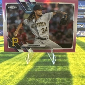 2021 Topps Chrome Pink Refractor Chris Archer #188 Pitsburgh Pirates