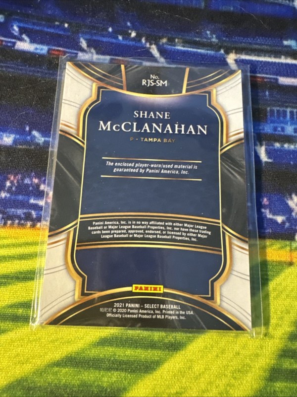 2021 Select Lot McClanahan, Mondesi, García Swatches RC Insert Relics